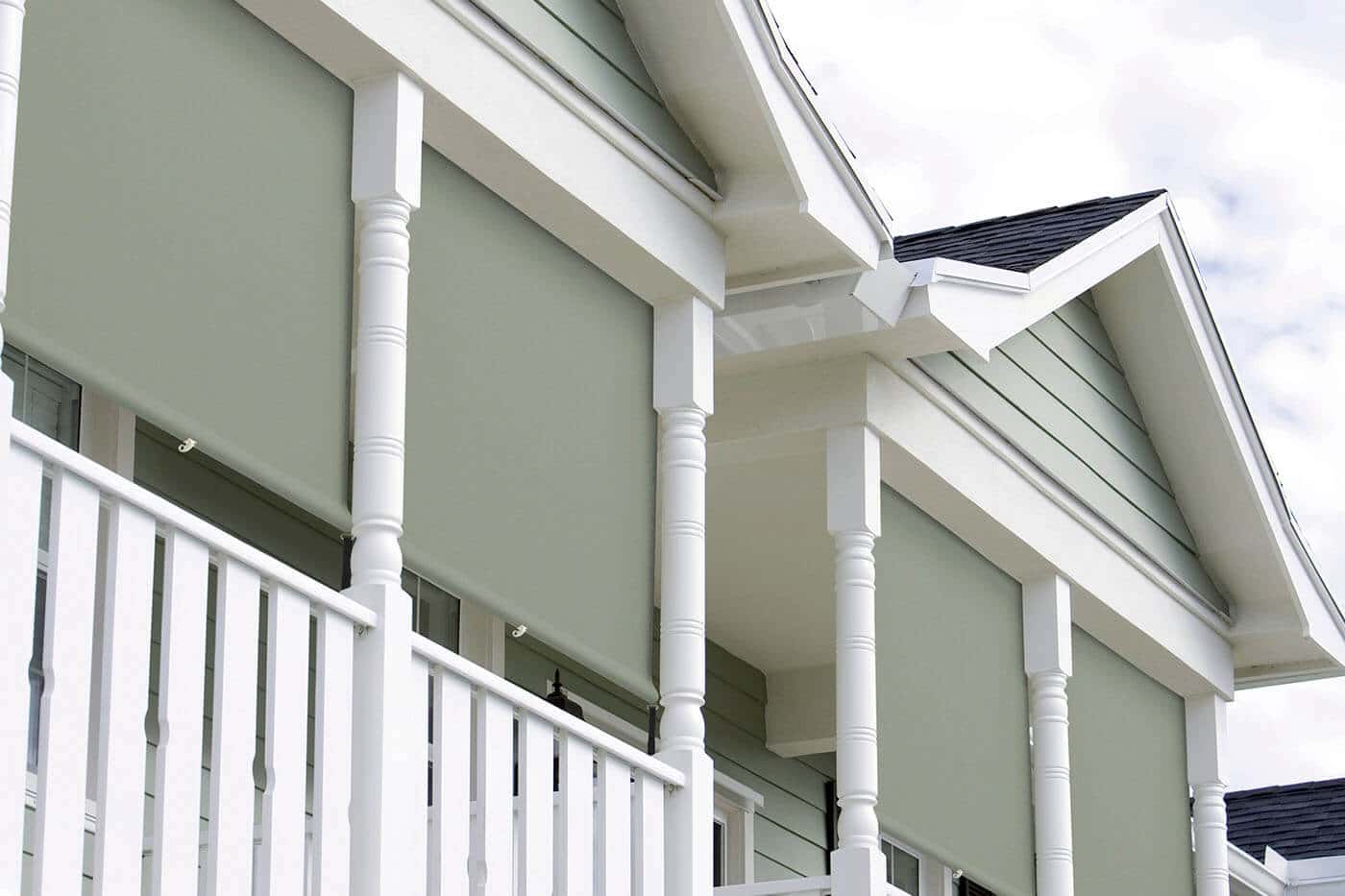 straight-drop-awnings-benefits-05 Traditional styled home patio featuring Straight Drop Awnings, available at our Complete Blinds Brisbane Showroom.